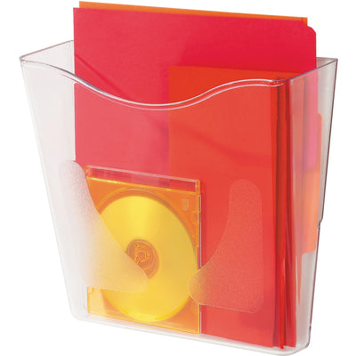 Deflecto Euro-Style DocuPocket, Clear, DEF63001