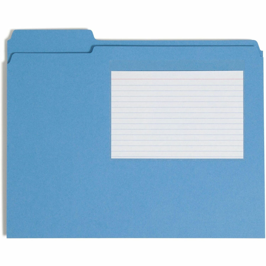Smead Self-Adhesive Pockets, 6.25" Width x 4.562" Length, Clear, Poly, Acid-free, 100 / Box, SMD68164