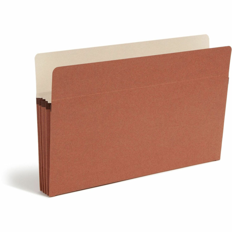 Smead Redrope File Pockets, 14.75" x 9.5", Straight, Rounded Corner, 25 / Box, SMD74224