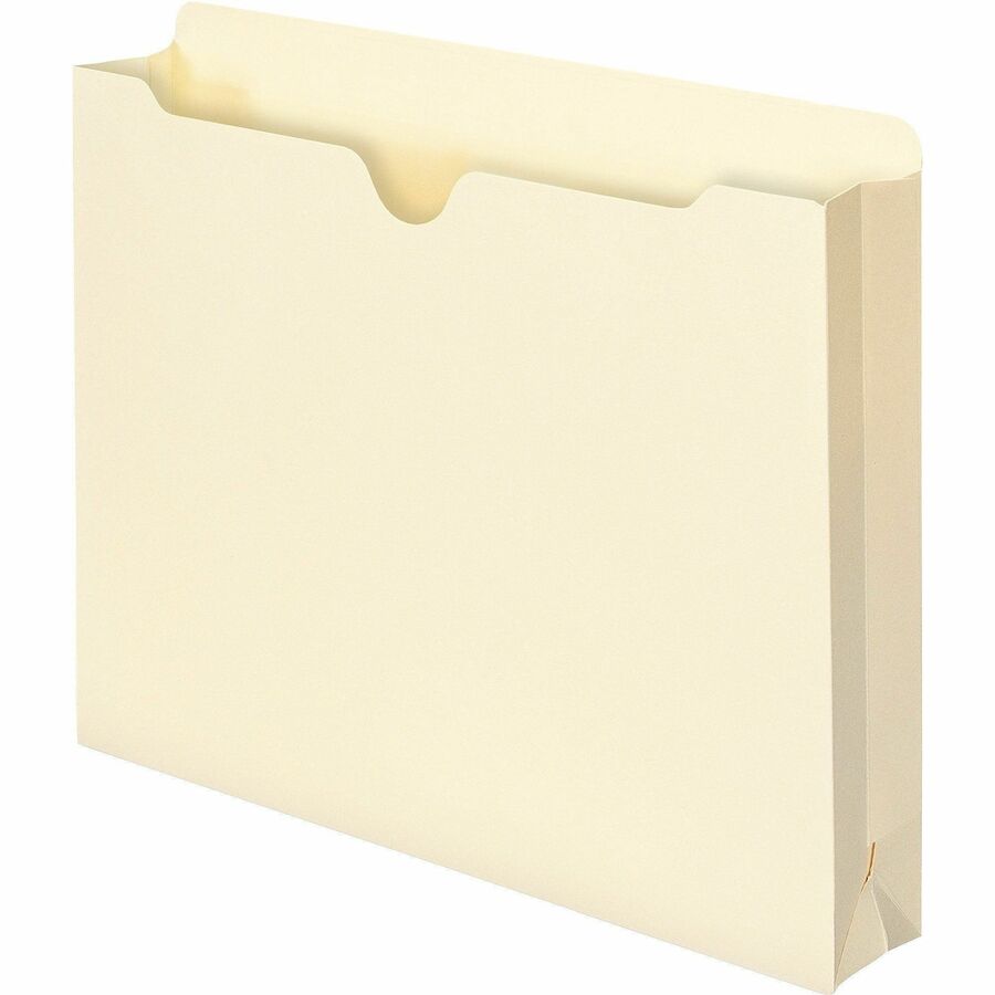 Smead File Jackets, 8.5" Width x 11" Length, Manila, Slip Resistant, 50 / Box, SMD75470