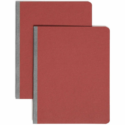 Smead Premium Pressboard Recycled Fastener Folder, Red, 8 1/2" Width x 11" Length, SMD81752