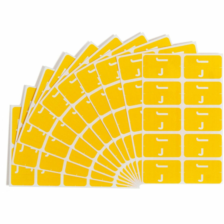 Smead AlphaZ ACCS Color-Coded Labels, Yellow, 1 / Pack, SMD67180