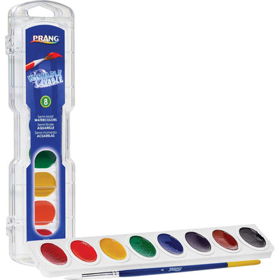 Dixon Ticonderoga Prang Semi-Moist Washable Watercolors, 1 Set, DIX80525