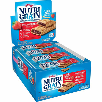Kellanova Kellogg's Keebler Nutri-Grain Fruity Cereal Bars, 16 / Box, KEB35945