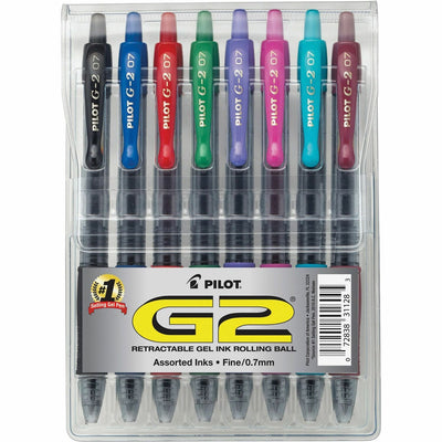 Pilot G2 Premium Gel Ink Retractable Pens, 8 / Pack — view 1