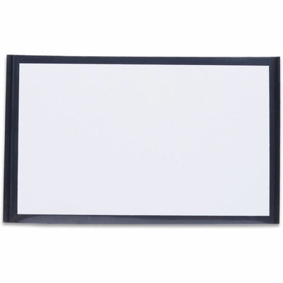 Tatco Label Inserts Magnetic Label Holders, Black, 10 / Pack — view 1