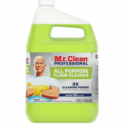 Procter & Gamble Mr. Clean Professional Finished Floor Cleaner, Yellow, PGC02621