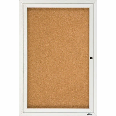 ACCO Quartet Enclosed Bulletin Board for Indoor Use, /CT — view 1
