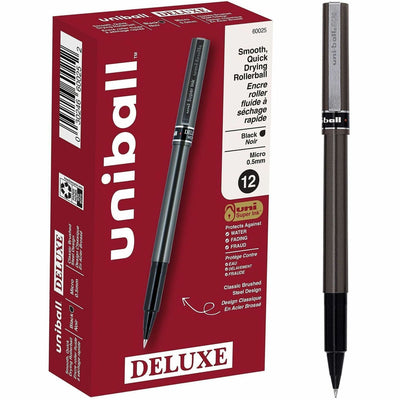 uni-ball uniball™ Deluxe Rollerball Pens, 1 Dozen, UBC60025