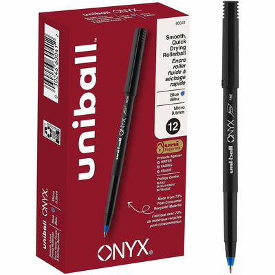 uni-ball uniball™ Onyx Rollerball Pens, 1 Dozen, UBC60041