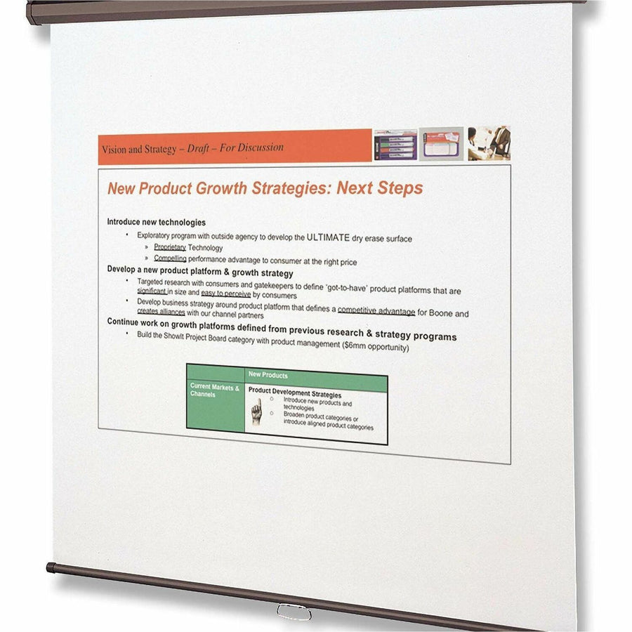 Quartet Projection Screen, White, QRT670S
