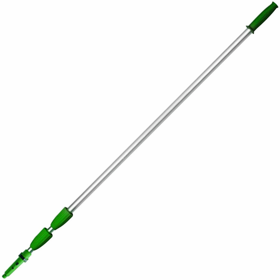 Unger 18' Telescopic Pole, OptiLoc, Green, Aluminum, Adjustable, UNGED550