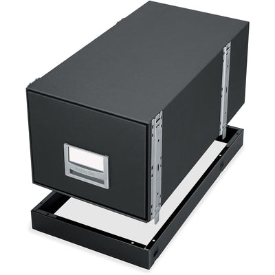 Fellowes Bankers Box Metal Base File Storage Box, Black, /CT — view 1