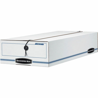 Fellowes Bankers Box Liberty Check and Form Boxes, Blue, 12 / Carton — view 1