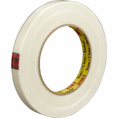 3M Scotch Premium-Grade Filament Tape, Clear, 1 Roll, MMM898134