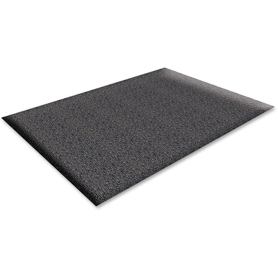 Genuine Joe Soft Step Vinyl Anti-Fatigue Mats, Black, /CT — view 1