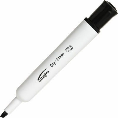 Integra Chisel Point Dry-erase Markers, 1 Dozen, ITA30010