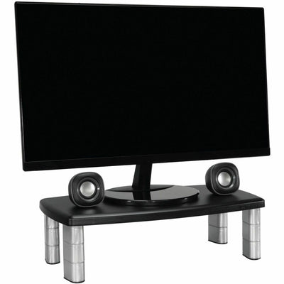 3M Adjustable Monitor Riser Stand, Black, MMMMS90B