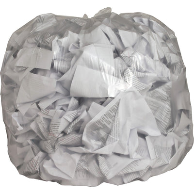 Genuine Joe Clear Trash Can Liners, 1 Carton, GJO01015