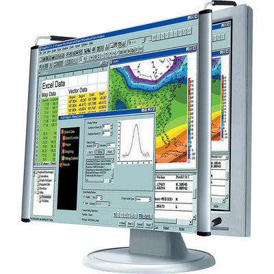 Kantek MaxView Monitor Magnifier Silver, KTKMAG19L
