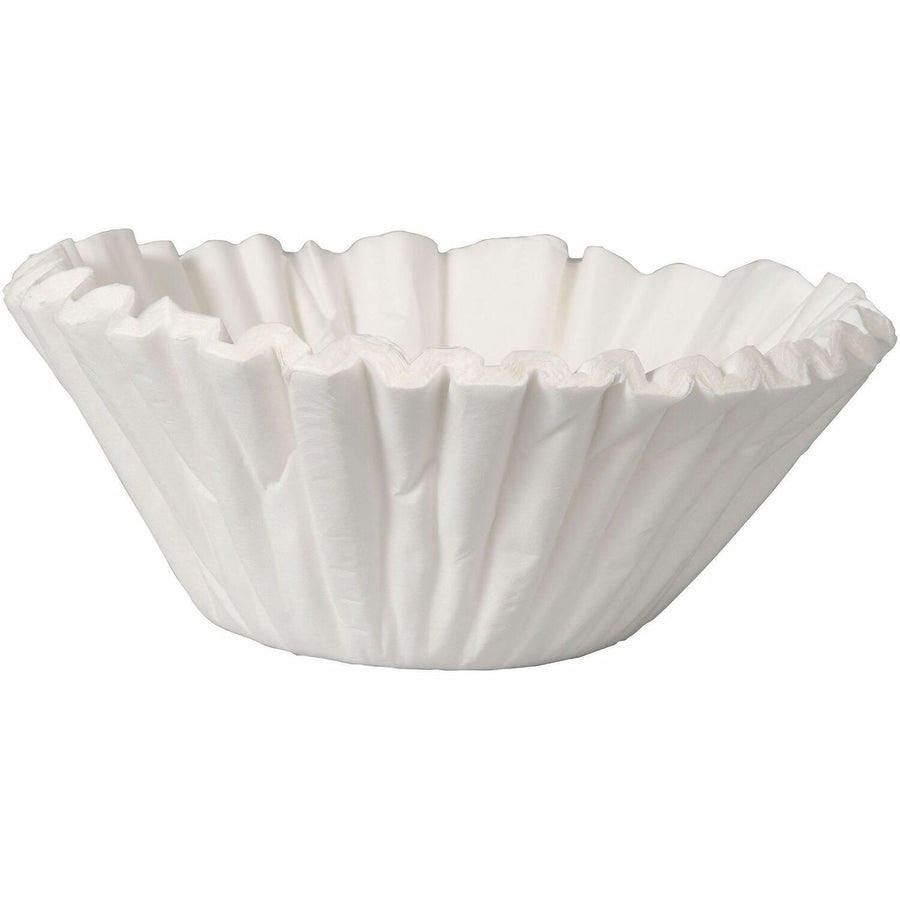 BUNN Home Brewer Coffee Filters, White, Paper, 100 / Pack, BUN201040001