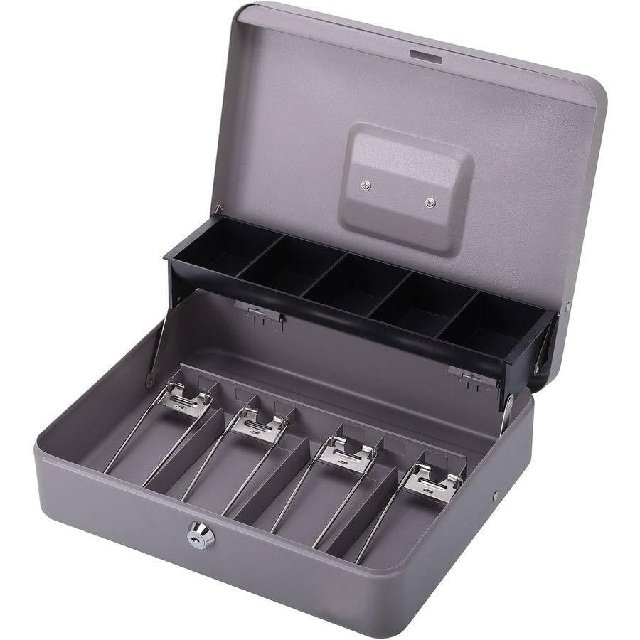 Sparco Controller Cash Box, Gray, /BX 4BX/CT — view 1