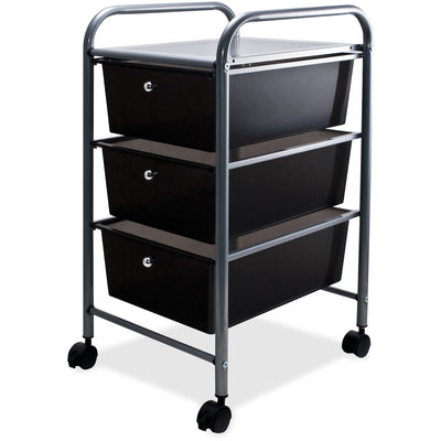 Advantus 3-Drawer Organizer, Smoke, /CT — view 1