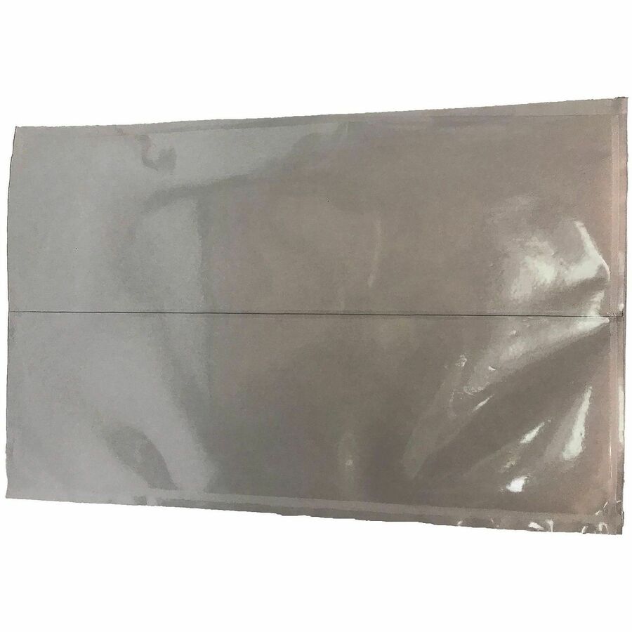 Tabbies Self-adhesive Poly Pockets, 9" x 6", Clear, 100 / Box, TAB54499