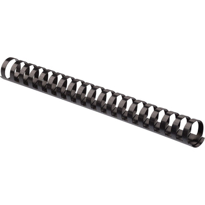 Fellowes Plastic Binding Combs, Black, 8 1/2" Width x 11" Length, 10 / Pack, FEL52383