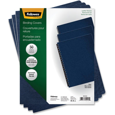 Fellowes Executive Presentation Covers, Navy, 8 3/4" Width x 11 1/4" Length, 1 Pack, FEL52145