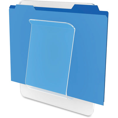 Deflecto Stand-Tall Wall File, Clear, DEF65501