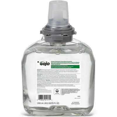 Gojo TFX Dispenser Green Certified Foam Hand Cleaner, GOJ5665-02