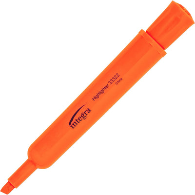 Integra Chisel Desk Liquid Highlighters, 1 Dozen, ITA33322