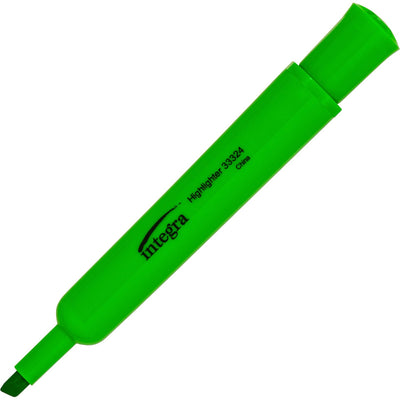 Integra Chisel Desk Liquid Highlighters, 1 Dozen, ITA33324