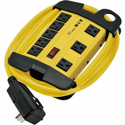 Tripp Lite series Safety 8-outlet 12' Cord Power Strip, 5.1" x 10.3", TRPTLM812GF