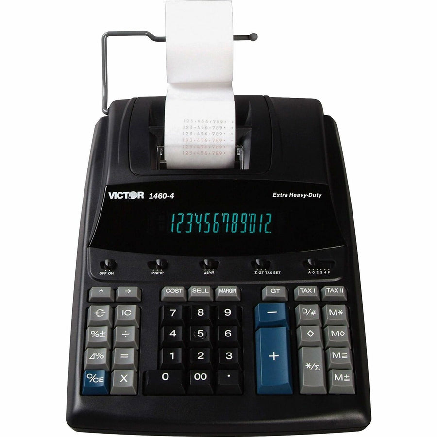 Victor 14604 Printing Calculator, 8" x 3.3", Black, VCT14604