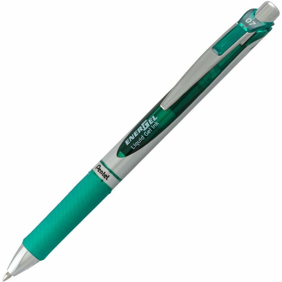 Pentel EnerGel RTX Rollerball Pen, Green, Acid-free Ink, PENBL77D