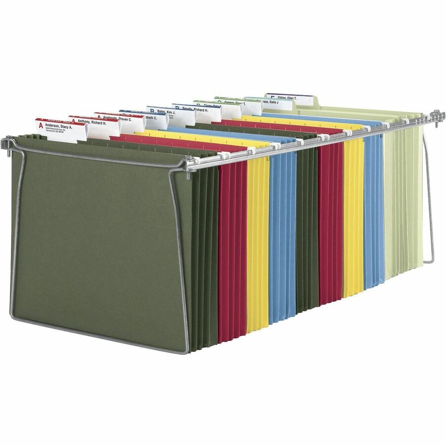 Smead Hanging Folder Frames, Gray, Steel, 2 / Pack, SMD64870