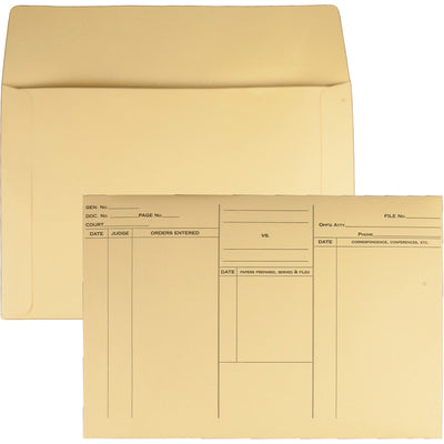 Quality Park Preprinted Reusable Legal Envelopes, Buff, 100 / Box, QUA89701