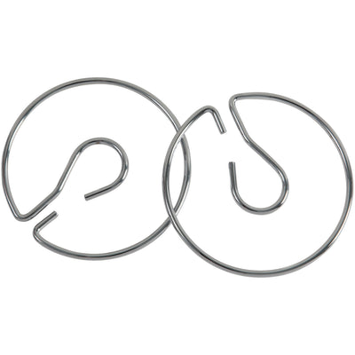 Pacon Chart Stand Rings, Silver, Metal, 1 / Pack, PAC74440