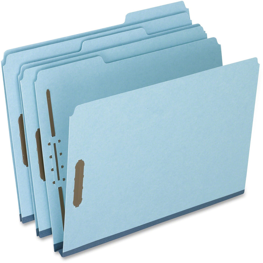 TOPS Pendaflex Fastener Folder, Blue, 8 1/2" Width x 11" Length, 25 / Box — view 1
