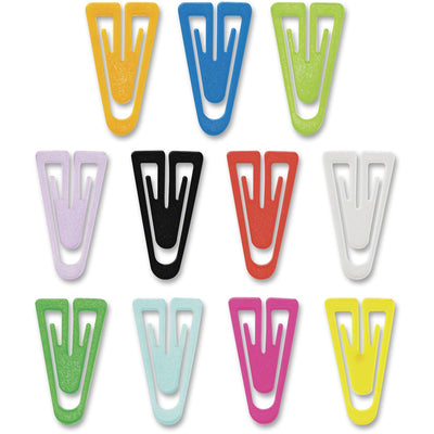 Advantus Gem Office Products Triangular Paper Clips, Assorted, 1 Box, GEMPC0300