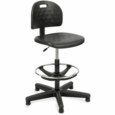 Safco Soft Tough Economy Workbench Drafting Chair, Black, SAF6680