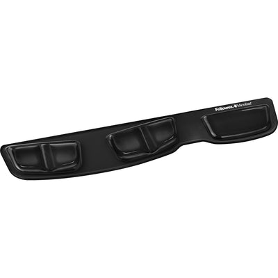 Fellowes Keyboard Palm Support with Microban Protection, Black, 1, FEL9183201