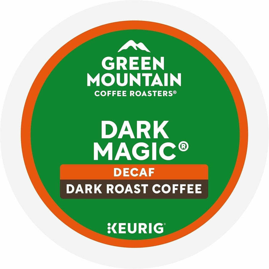 Green Mountain Coffee Roasters® Dark Magic Decaf Coffee, 8.3" x 9", 24 / Box, GMT4067