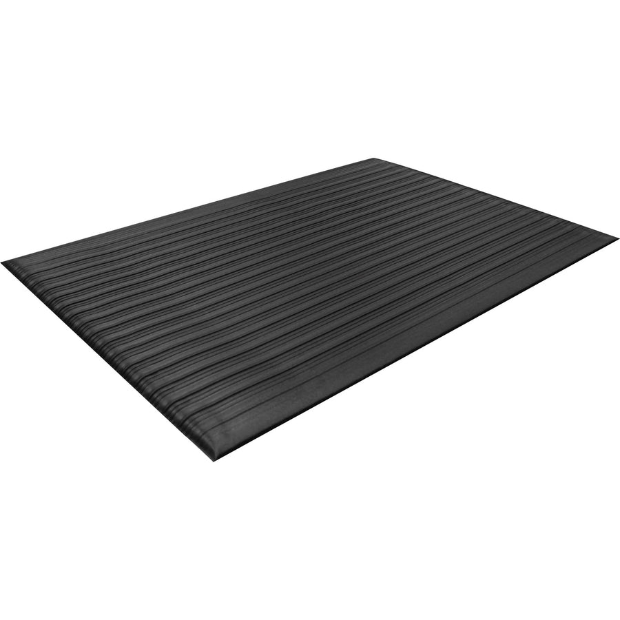 Millennium Mat Guardian Floor Protection Air Step Antifatigue Mats, Black — view 1