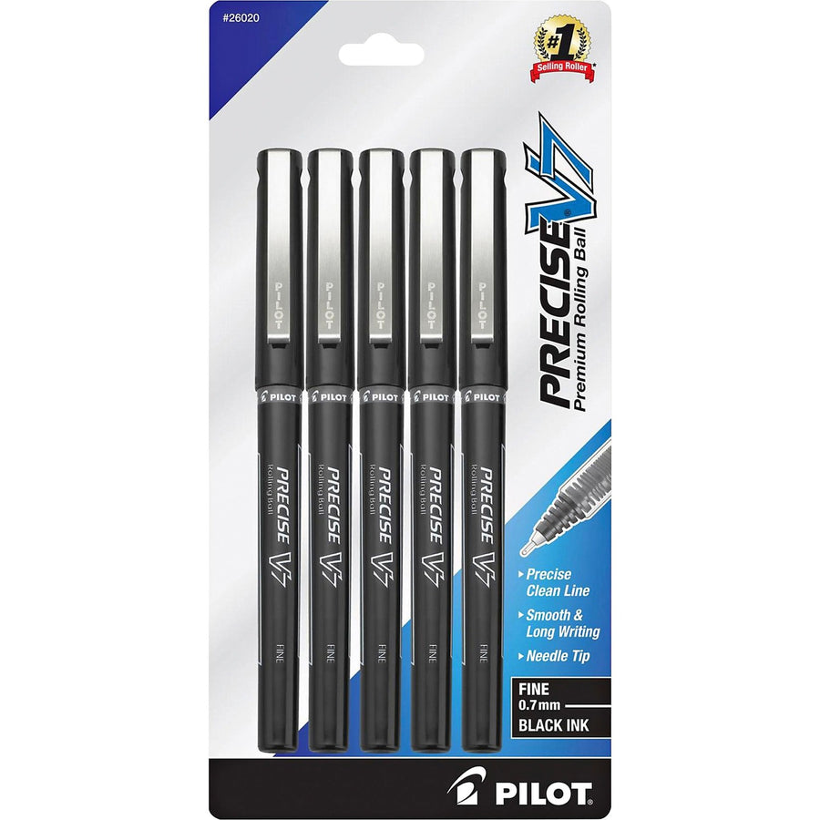 Pilot Fine Premium Capped Rolling Ball Pens, 5 / Pack — view 1