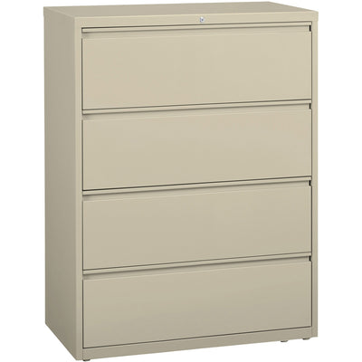 Lorell Fortress Series Lateral File, Putty, LLR60435