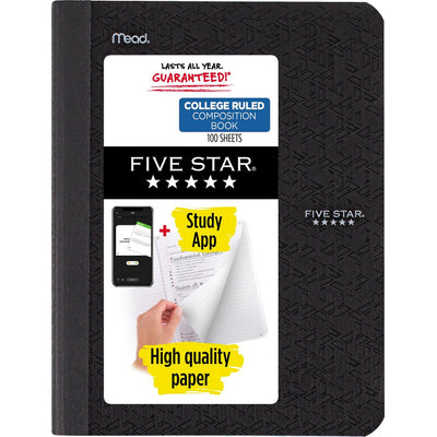 ACCO Mead College-ruled Composition Book, 7 1/2" x 9 3/4", MEA09120
