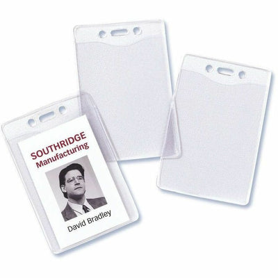 Avery Name Badge Holder, Clear, 25 / Pack, AVE74472